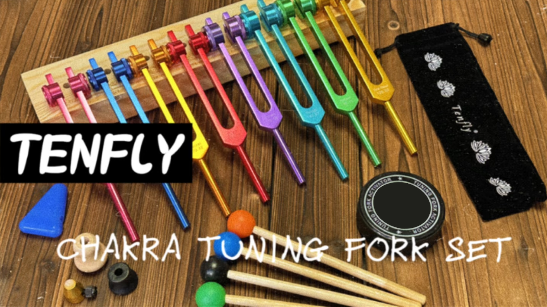 Amazon.com: TENFLY Chakra Tuning Forks Set for Healing, 7 Chakra+1